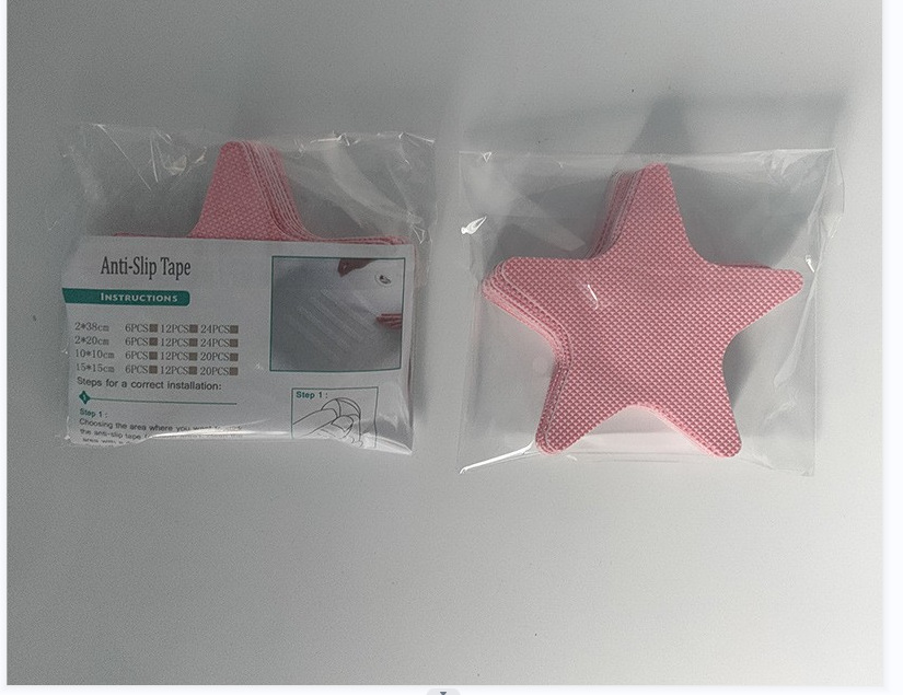 Amazon PEVA stars bathroom floor anti-slip stickers bathtub bath anti slip tape