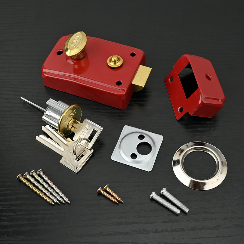 Tauren door lock 708 door lock indoor exterior door lock indoor mortise core door lock wooden door iron door single tongue door lock