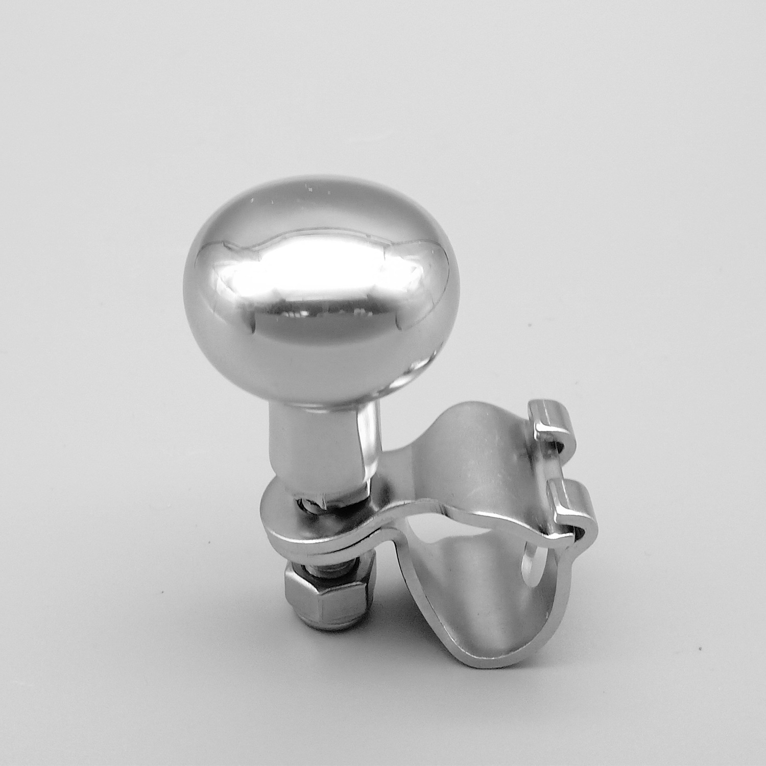Marine speedboat fishing boat outboard motor aluminum alloy steering wheel with booster ball grip yacht outboard motor steering wheel