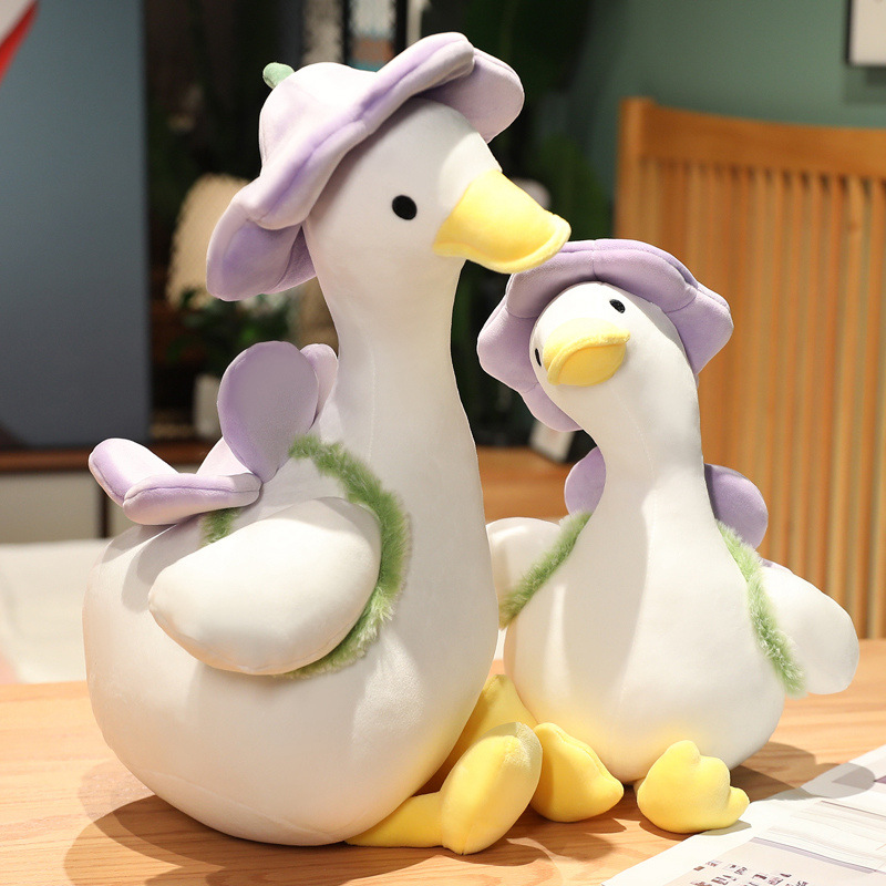New Cute Internet Celebrant Little Duck Plush Doll Toy Pillow Girl Doll Girl's Birthday Gift
