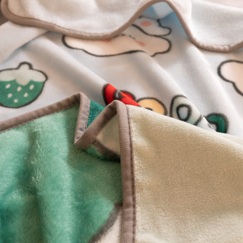 Cartoon Children's Blanket Kindergarten Lunch Break Blanket Baby Blanket Faleirons Four Seasons Gift Welfare Blanket