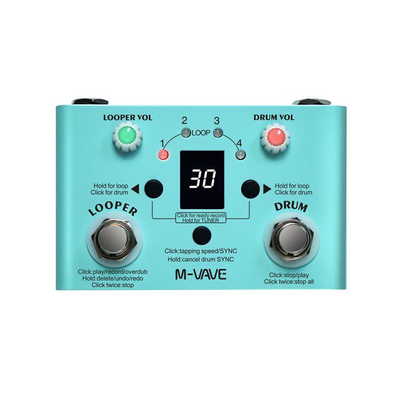 Factory direct phrase loop single block effector/recording LOOPER drum machine
