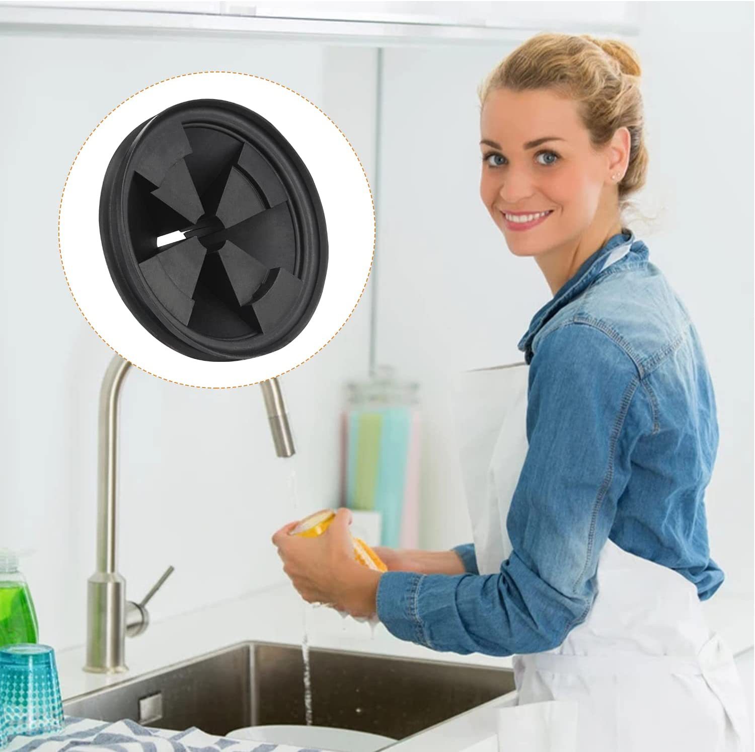 Sink Splash Cover Garbage Disposal Splash Cover Household Kitchen Garbage Disposal Garbage Disposal Accessories