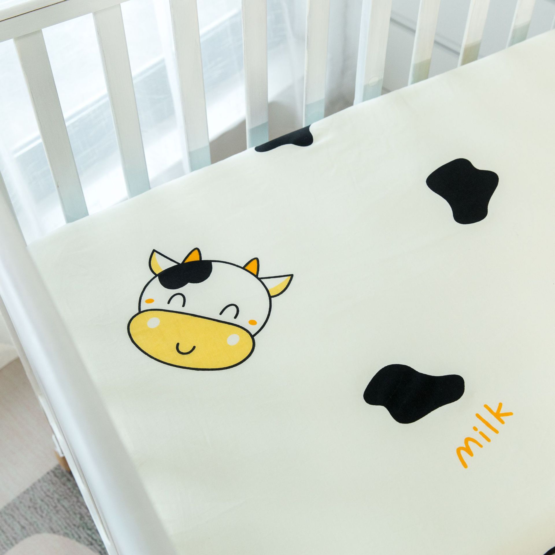 Cotton children's bed hat baby bed sheet cotton ins baby bed cover infant stitching mattress cover foreign trade wholesale