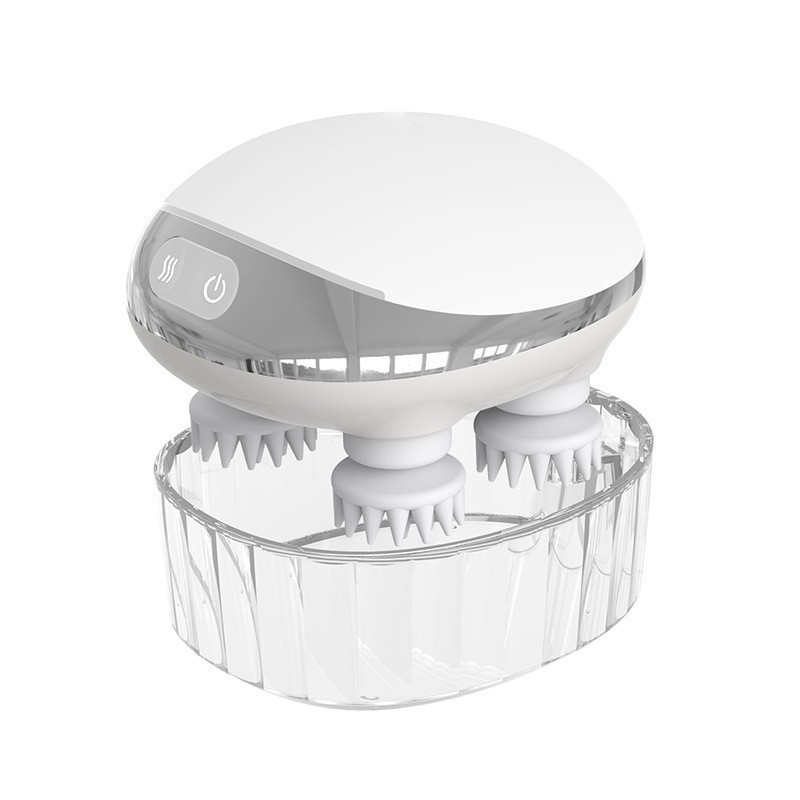 Cross-border new waterproof octopus scalp massager sleep aid supplies artificial hand kneading smart head massager