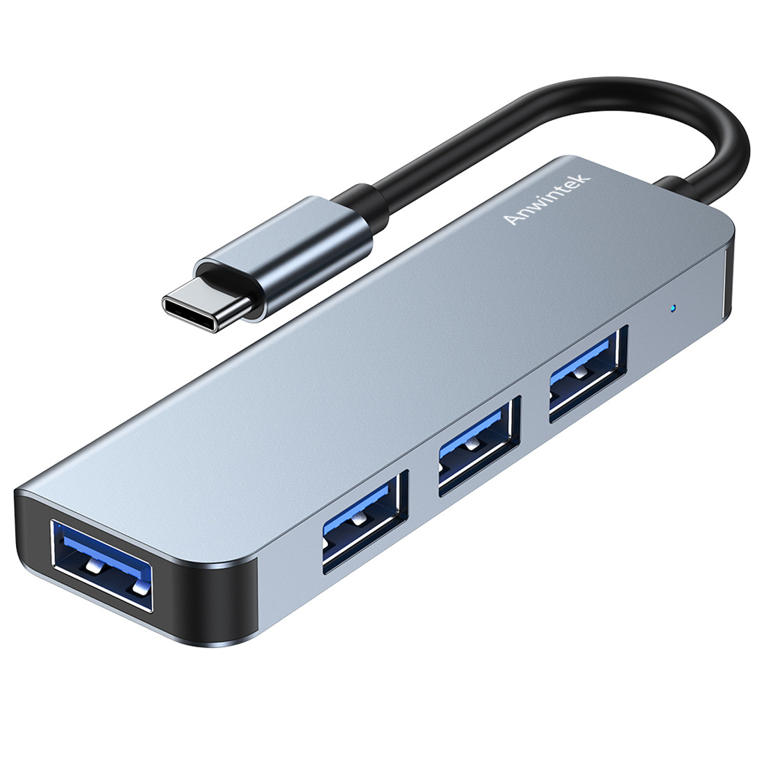 Anwintek TYPE-C USB HUB 4 in one TYPE-C USB3.0 Anyingke HUB1 drag 4
