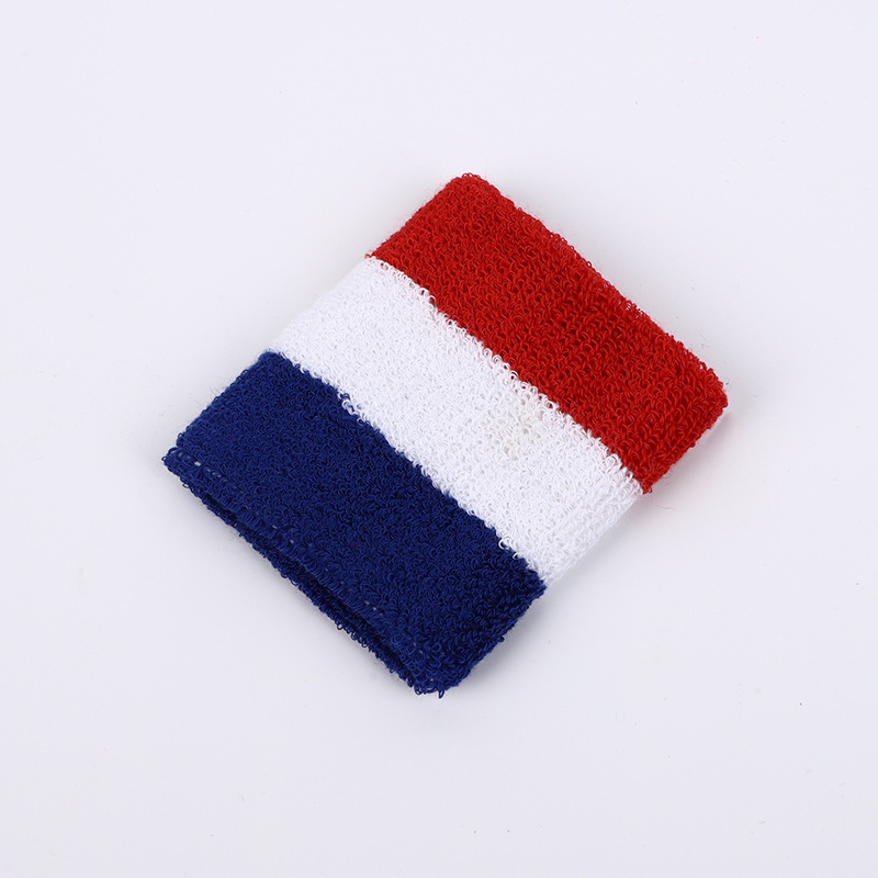 Sports wrist guard wholesale in stock sports bodybuilding fitness running basketball wrist guard breathable cotton sweat absorbent towel wrist guard
