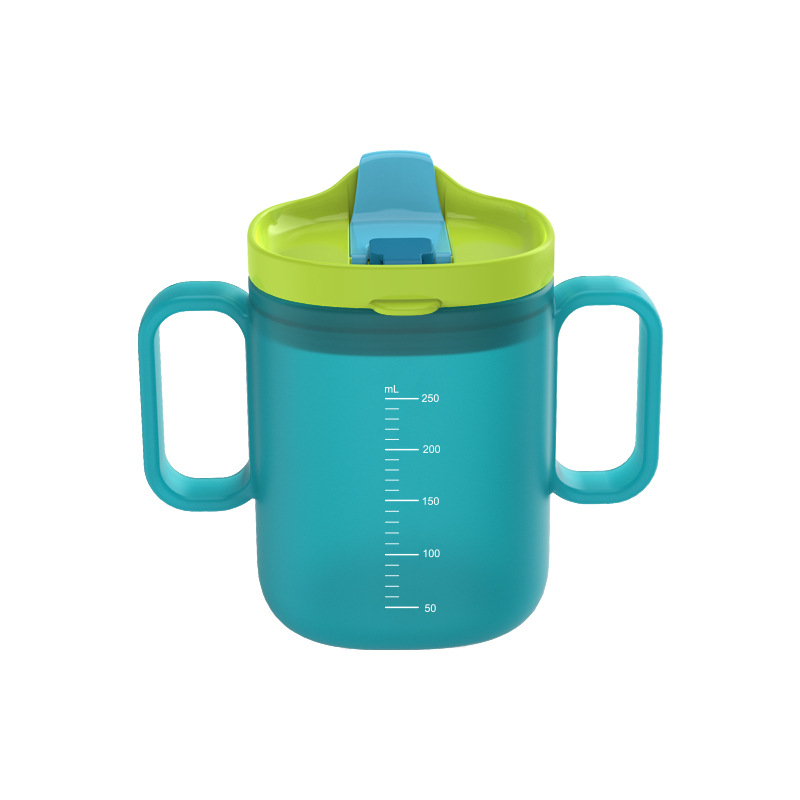 Fruit Children's Drinking Cup Milk Cup Baby's Graduated Drinking Cup Baby's Dual-Use Duckbill Cup