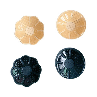 Anti-light invisible breathable anti-bump silicone cloth milk stickers breathable wedding dress nipple stickers spot wholesale