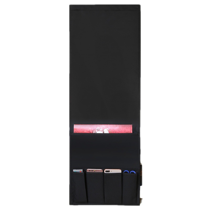 Sofa armrest side storage hanging bag Nordic home canvas art remote control sundries multi-function storage storage bag