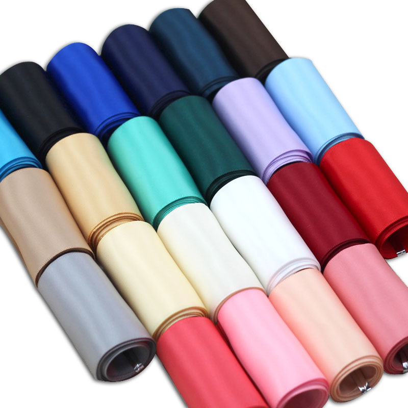 Jewelry accessories 38mm double-sided ribbon polyester ribbon DIY handmade bow hair accessories hairpin material