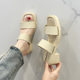New High Heel Slippers Women's Summer Cross-border Sandals Women's Outer Wear Thick Heel Foreign Trade All-match Southeast Asia One-word Beach Sandals