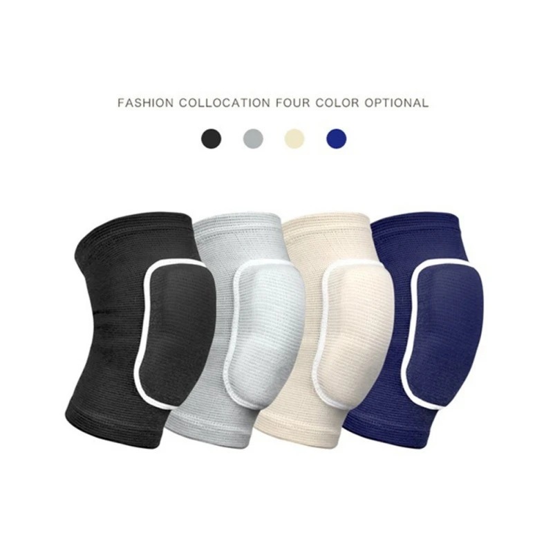 Sponge Knee Pad Sports Dance Knee Pad Paying Buddha Basketball Volleyball Cushioning Impact Thickened Autumn and Winter Warm for Men and Women