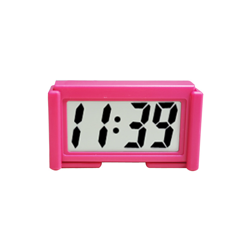 Portable creative fashion electronic clock mini clock small electronic clock wall clock children's student clock