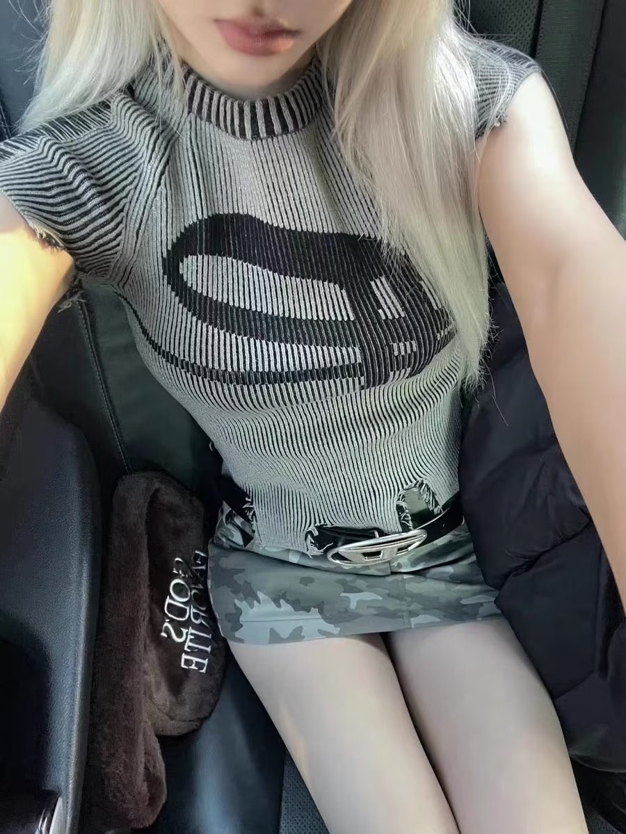 2023 Summer New Style Loose Large Size Casual Sleeveless Tank Top for Women B8870-p38 Control 59 Outer Wear