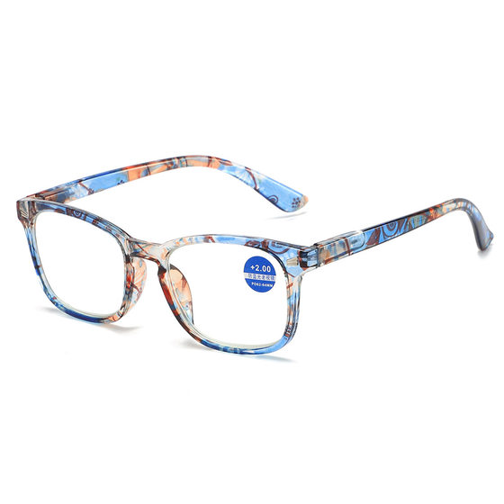 New Jiangnan impression reading glasses fashion Anti-blue light reading glasses wholesale women's gold glasses HD reading glasses