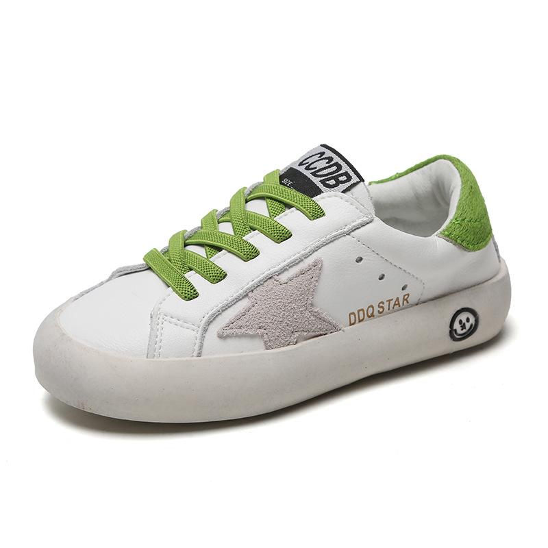 Men's Shoes Breathable Small Dirty Shoes 2023 Spring New Style Mesh White Shoes for Girls Children Korean Style Casual Shoes for Students