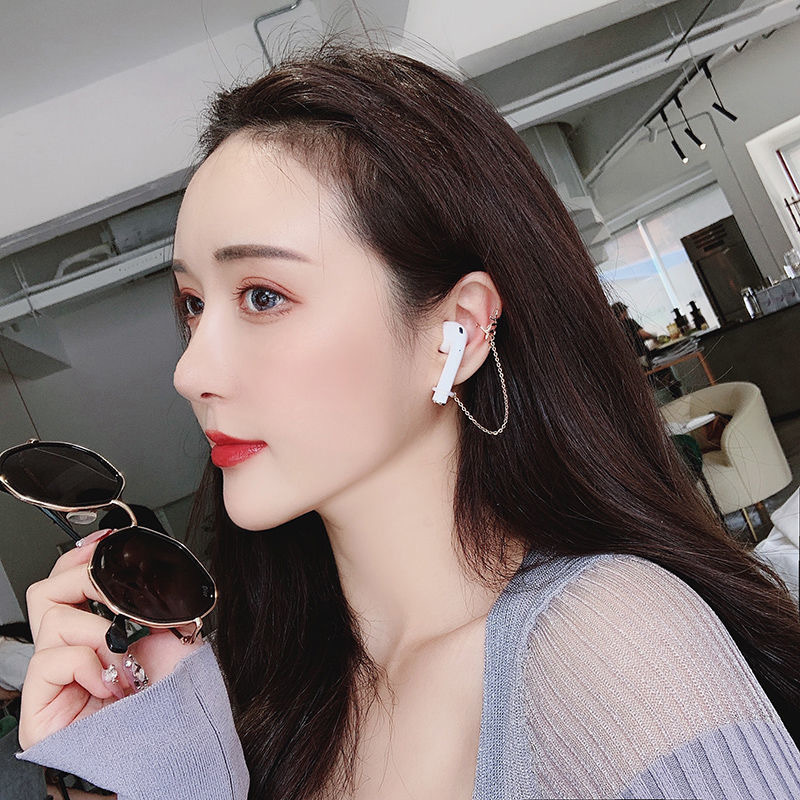 Universal airpod Bluetooth Headset s Anti-drop Ear Clip New Style Temperament All-match Unisex Headset Anti-drop Ear Clip
