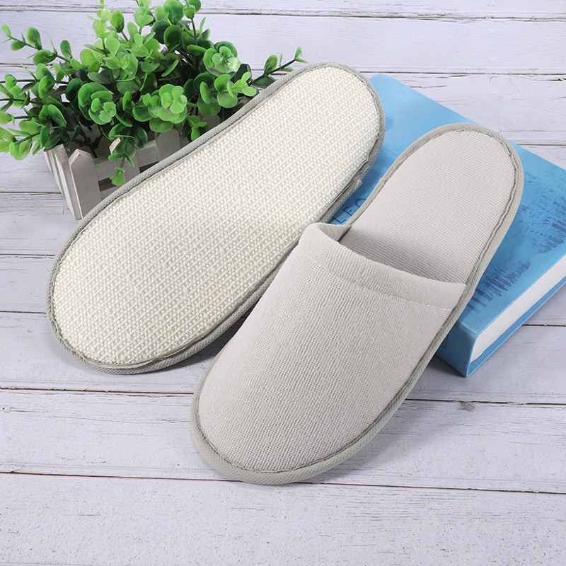in stock Supply Disposable True Beauty Cloth Slippers Hotel B & B Beauty Salon XPE Thickened Anti-Slip Bottom Wholesale