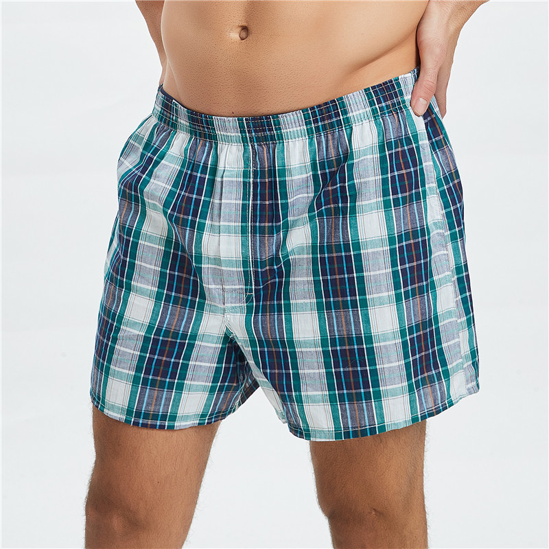 All Cotton Loose Comfortable Boxer Underwear Men's Casual Arrow Pants Large Size Men's Pure Cotton Underwear Men's Underwear Cross-Border