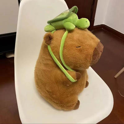 Capabala capybara doll plush toy ugly cute children's boys and girls cute gift soft Hu Net red doll