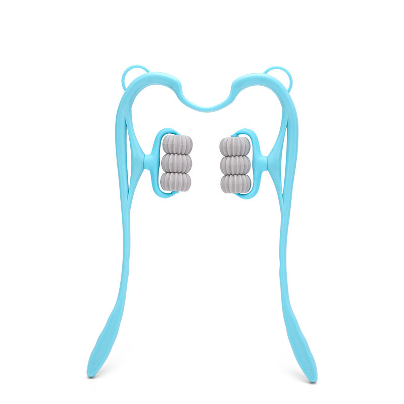 Cervical massager portable household multi-function kneading ball manual clip neck shoulder and neck massage shoulder massage