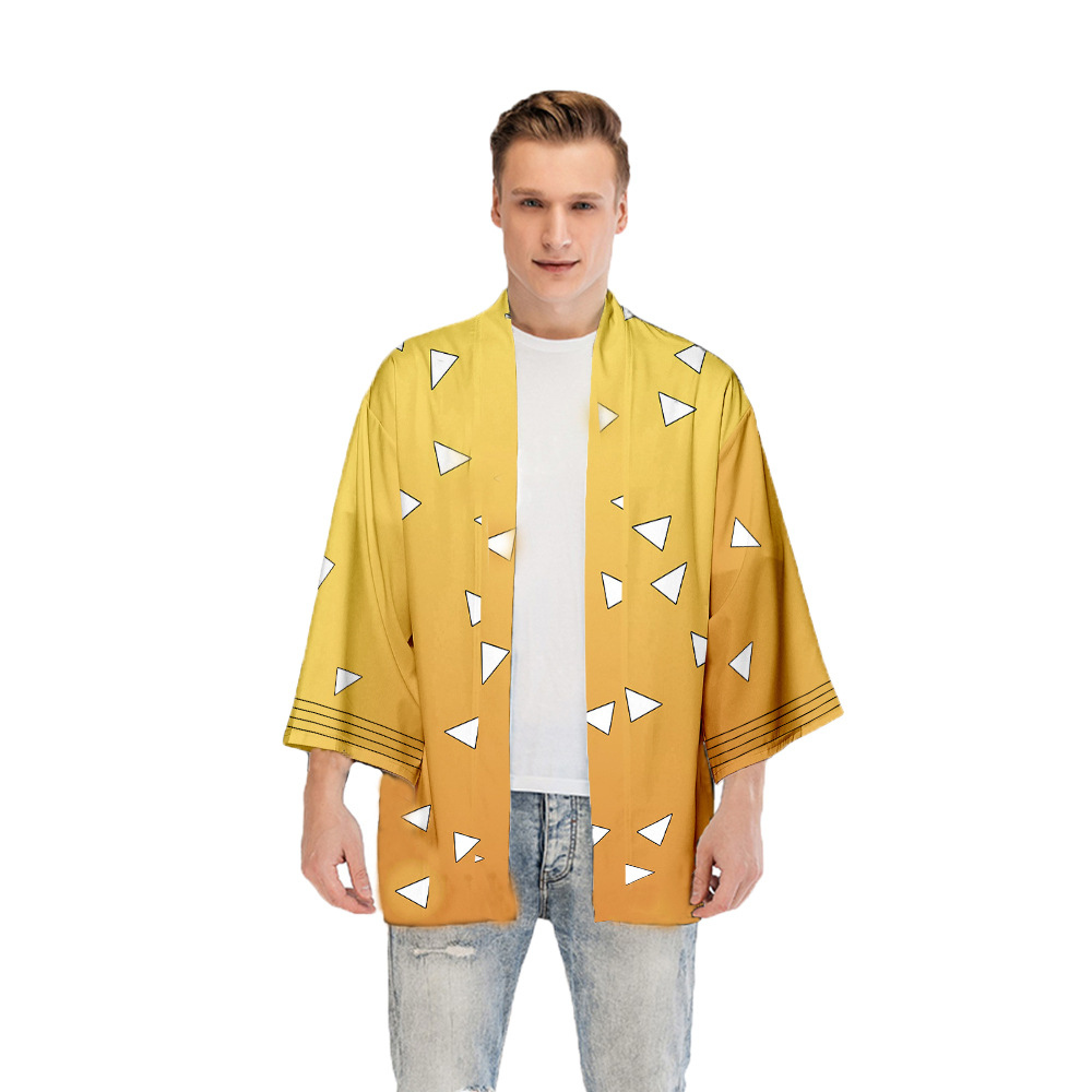 Ghost Knot Blade cosplay Tomioka Yoshinoka Tanzhi Lang Animation Character 3D Printing Kimono Cape Cross Border