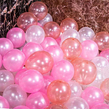 Online celebrity birthday balloon party starry transparent printed balloon wedding room wedding decoration scene layout