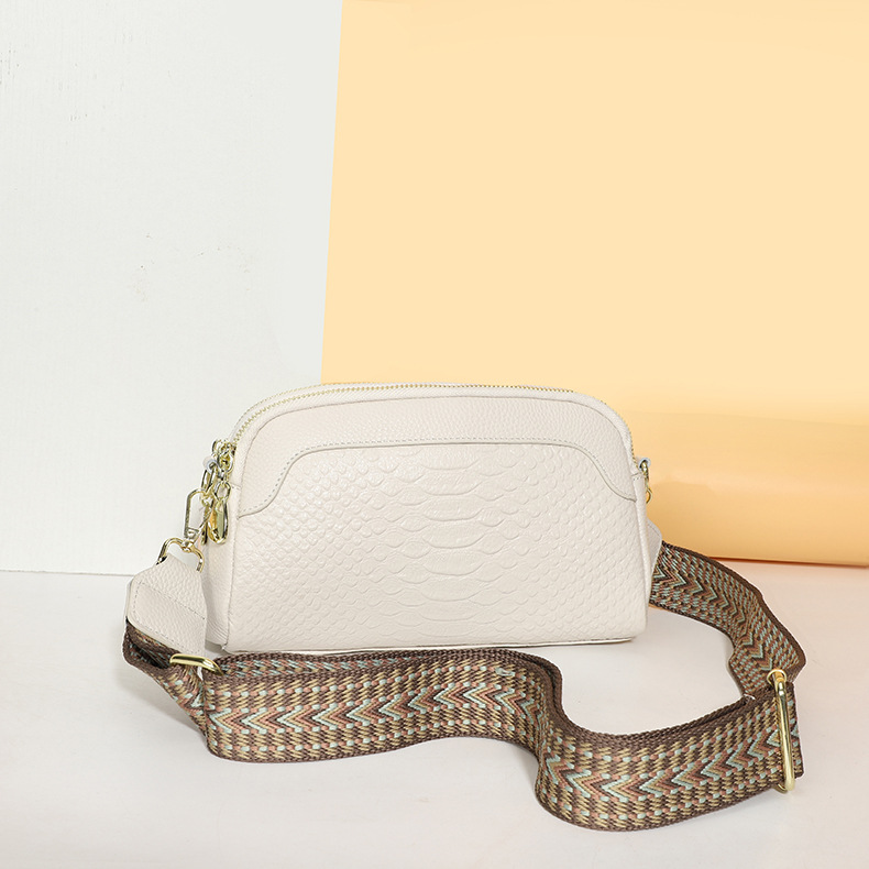 Soft Cowhide Clutch Bag Women's 2022 New Leather Shoulder Small Crossbody Bag Fashionable All-match Clutch Shell Bag Small Bag - ShopShipShake