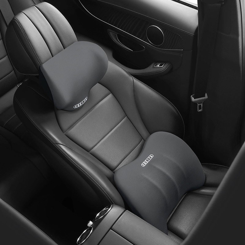 クロスボーダー自動車ヘッドレスト腰クッション記憶綿車載ヘッドレスト腰クッション自動車内装用品ウエストサポート首枕|undefined