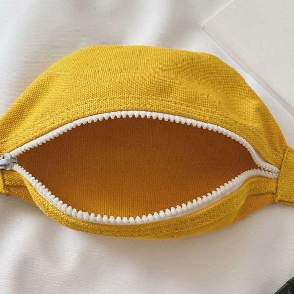 Wholesale one-shoulder baby girls' canvas mini waist bag 2023 Summer Bag simple boys' shoulder bag Korean style children's bag