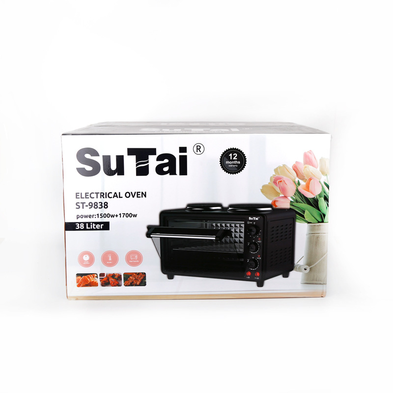 Cross-border e-commerce foreign trade export European standard plug electric Oven bread maker 38L Toaster Oven 38L