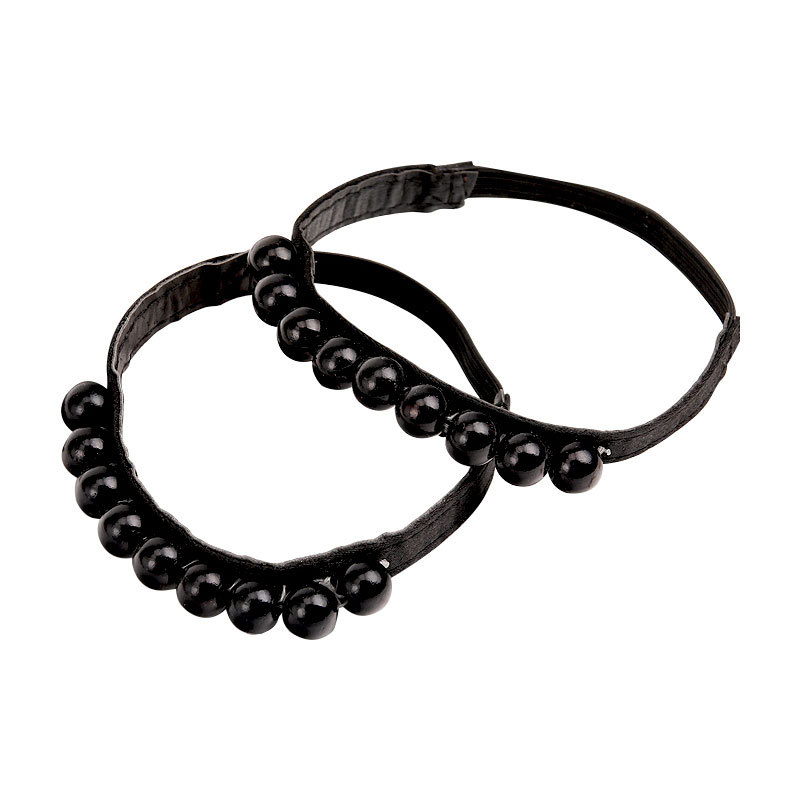 Wholesale anti-drop heel elastic band non-slip adhesive buckle lace slippers Shoes sandals anti-large Heel lace free
