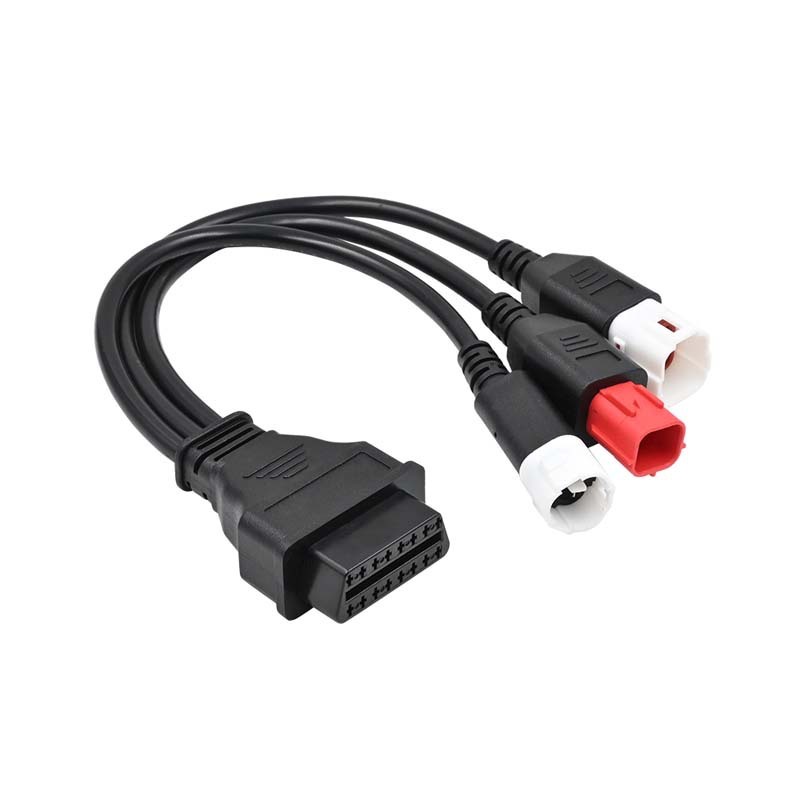 ヤマハ34pin 6pin honda to OBD 16pinホンダヤマハバイク中継線|undefined