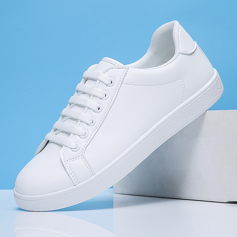 Manufacturers have long-term goods G02 four-season trend breathable white shoes Joker casual skate shoes men's flat driving shoes