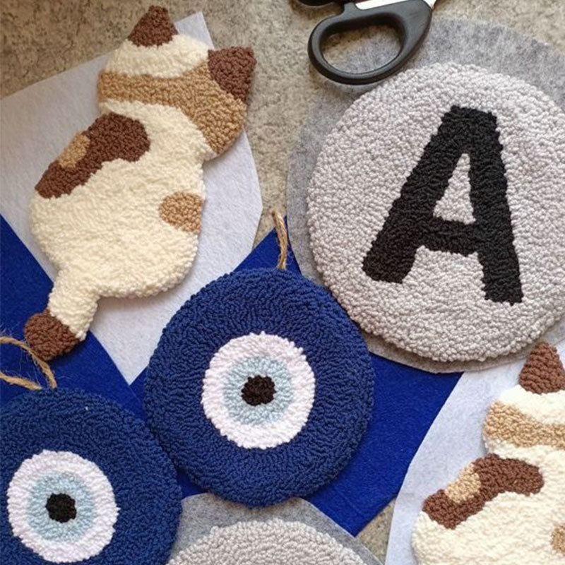 ロシアのスタンプ刺繍手作りdiyコースター毛糸装飾絵スタンプゼロ基礎材料バッグセットプレゼント|undefined