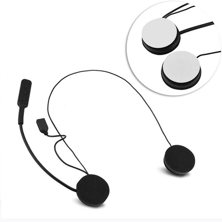 Motorcycle helmet Bluetooth headset headset microphone large volume stereo waterproof song phone take-out rider_voghion.com