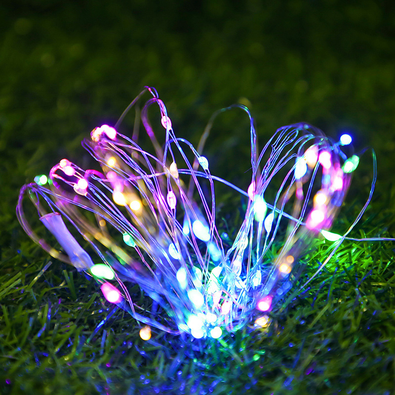 led string light battery box copper wire lamp Christmas lights star lights bouquet gift box cake decoration rice copper wire lamp