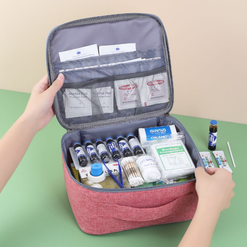 School Opening Protective Bag Set Emergency Rescue Epidemic Prevention Medical Bag Disinfection Student Portable Household Outdoor Medical Bag