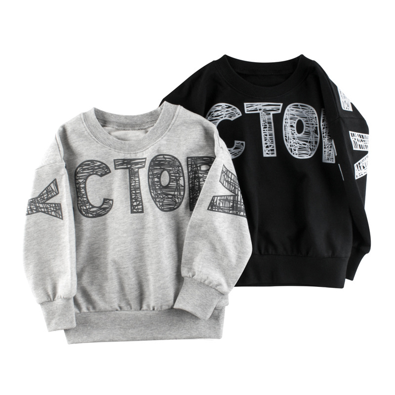 27kids Korean version of children's clothing Spring New 2023 children's clothing boys sweater baby clothes a consignment