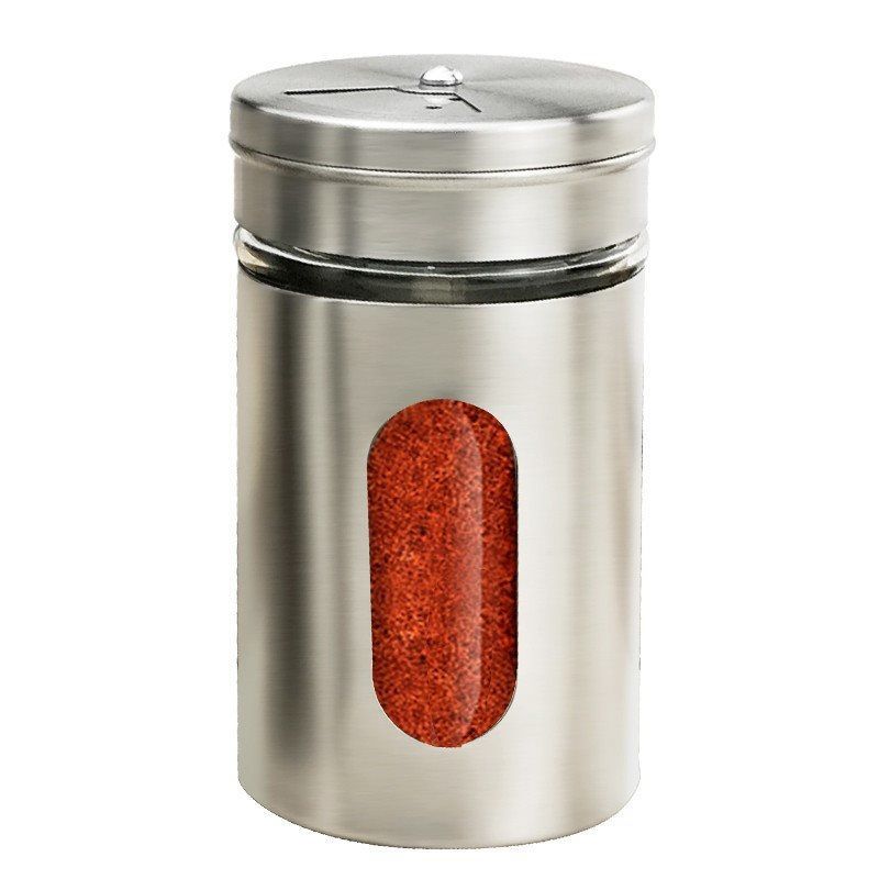 Seasoning Bottle Stainless Steel Household Outdoor Barbecue Tools Pepper Bottle Seasoning Bottle Sprinkling Jar Toothpick Cartridge Jar