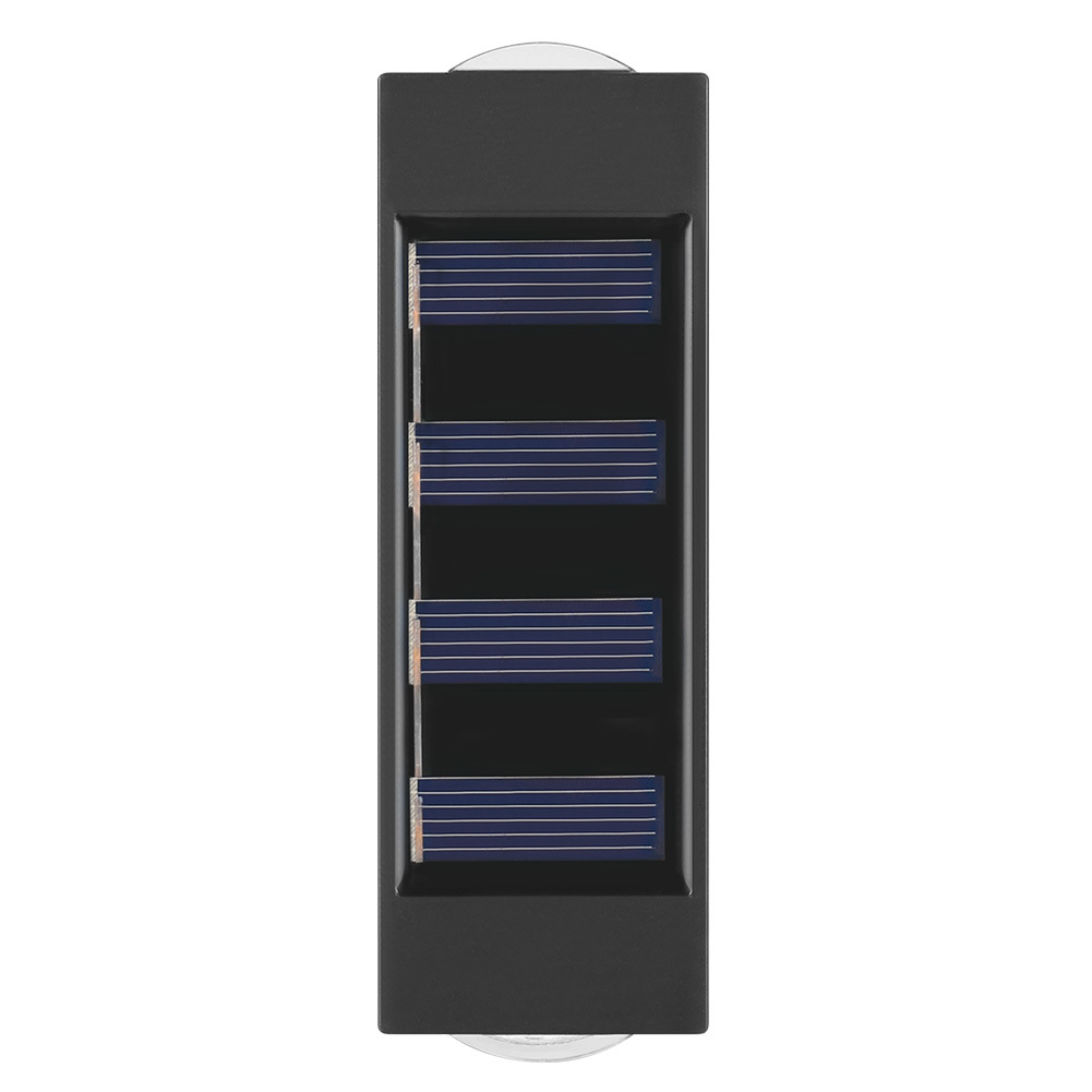 Solar wall lamp outdoor led fence up and down luminous splicing Wall washer courtyard lighting garden waterproof wall lamp