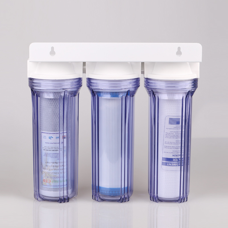 Kitchen Water Purifier Household 10-inch Three-stage Pre-filter Tap Water Purifier Water Purifier Filter Bottle Filter Element