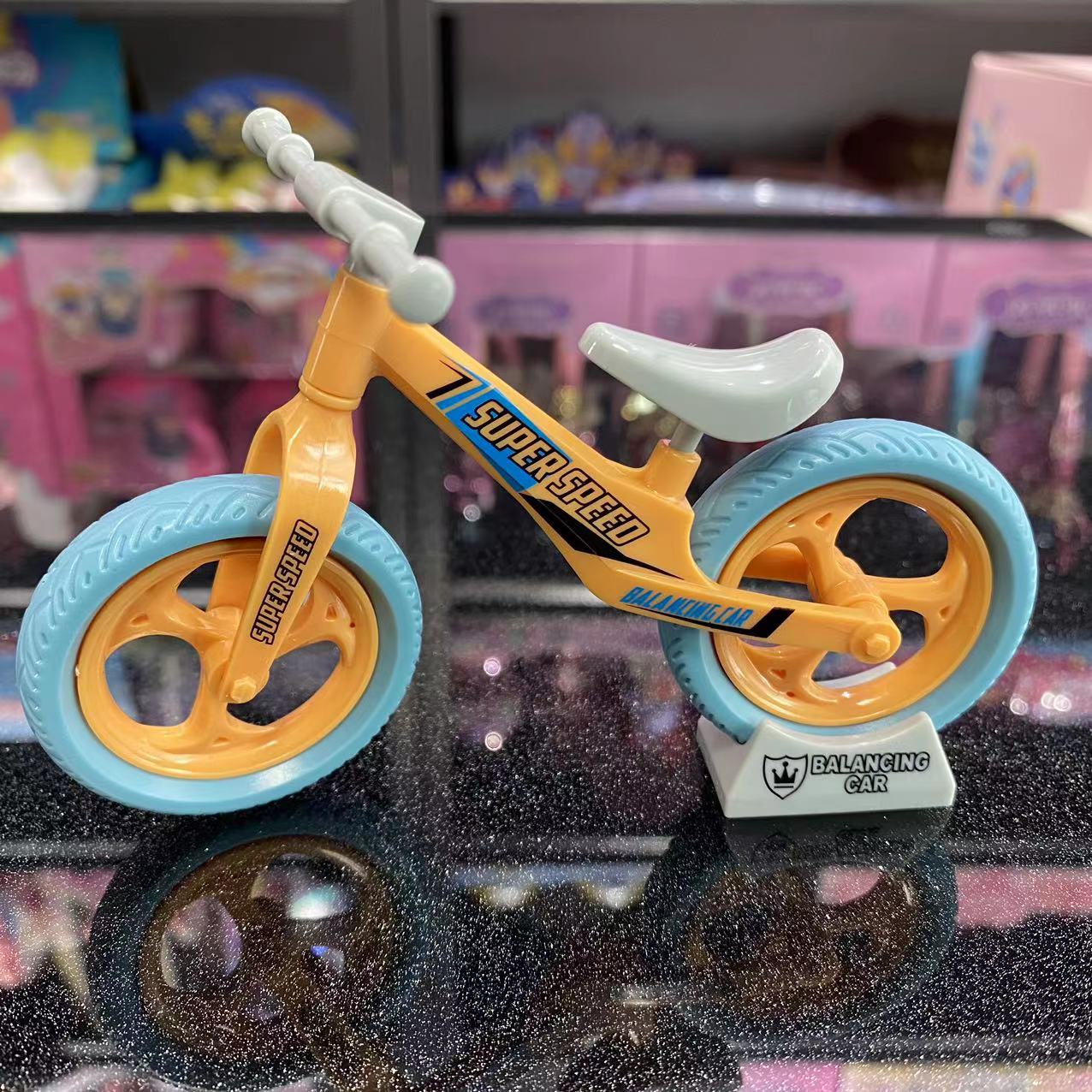 Internet celebrity assembled bicycle static model decoration keychain pendant toy bicycle bicycle small gift wholesale