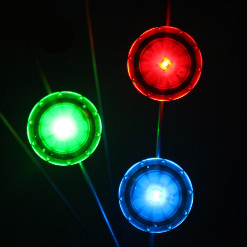 Velosipēda spieķu gaisma kalnu velosipēda tērauda stieples gaisma LED karstā riteņa balansiera riteņa dekorācija gaisma braukšanas aprīkojums piederumi_voghion.com