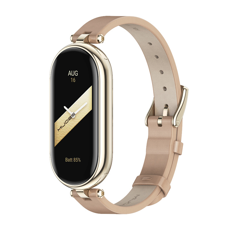 For millet bracelet 9 strap 8 7 6 5 43 leather wristband head layer leather Mibbs original beauty