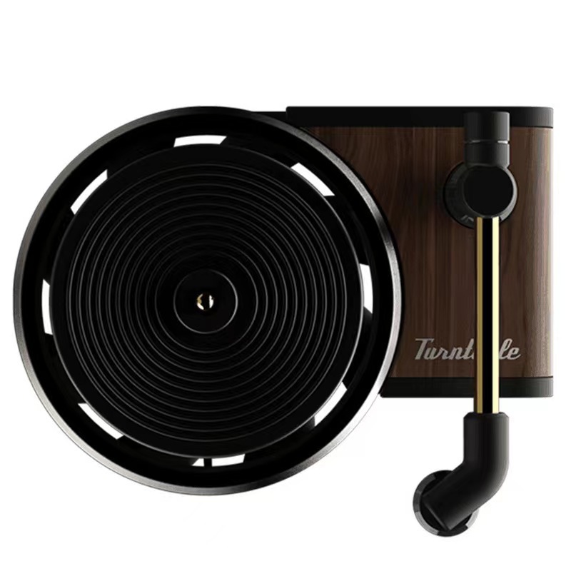 Cross-border customized car record player aromatherapy fragrance perfume phonograph factory in stock air conditioning outlet