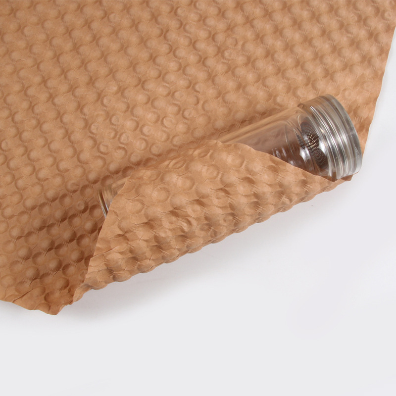 Source Factory Filler Bubble Paper Packaging Cushioning Environmentally Friendly Biodegradable Fragility Porcelain Packaging Pressure Bubble Paper