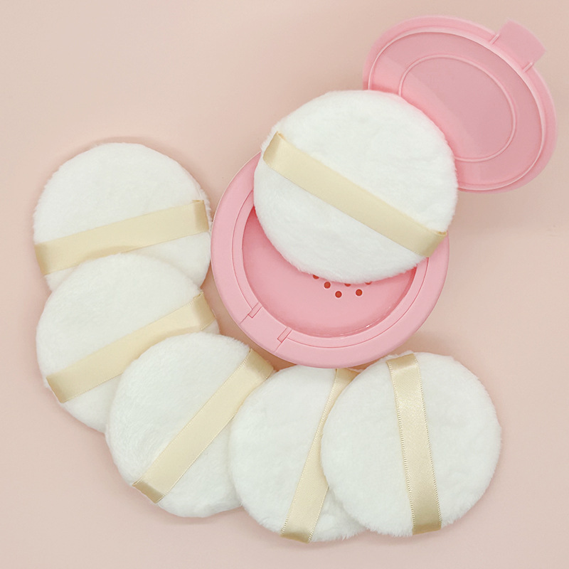 Baby powder puff super soft powder puff plush baby prickly heat powder puff packing material matching special powder puff