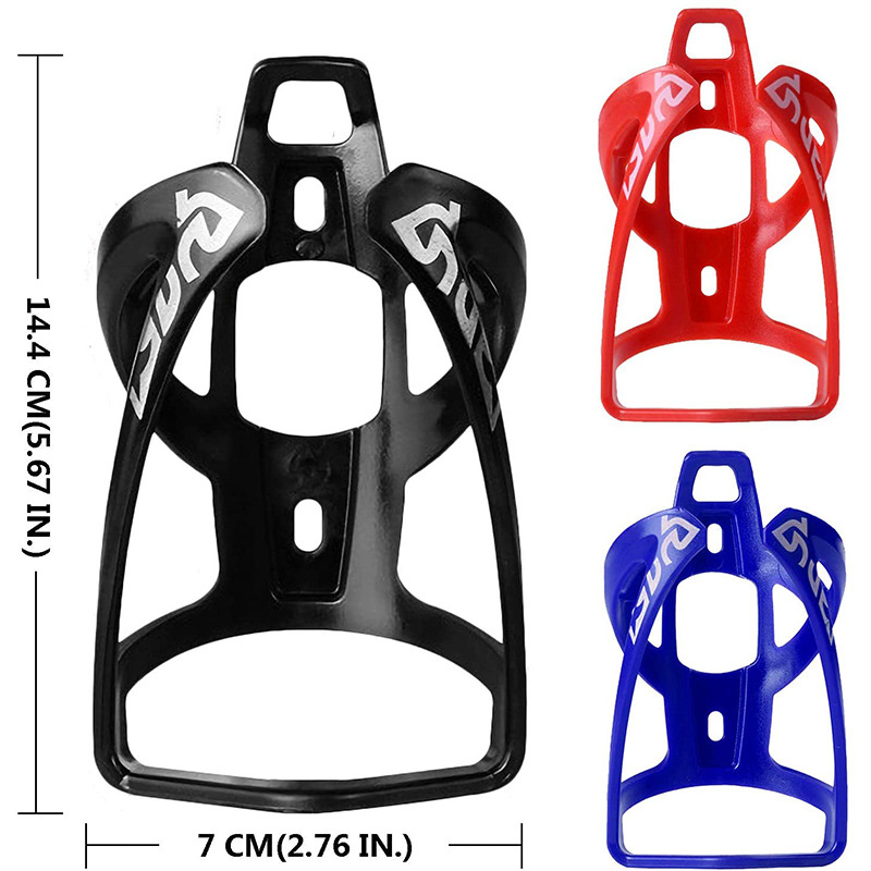 New bicycle bottle rack PC plastic road mountain bike water cup rack with screw wrench [large quantity favorably]]